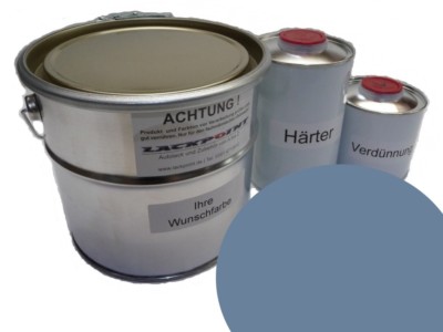 1,75 Liter Set 2K Autolack Auto Union L56Y Andorrablau Oldtimer Lackpoint Blau