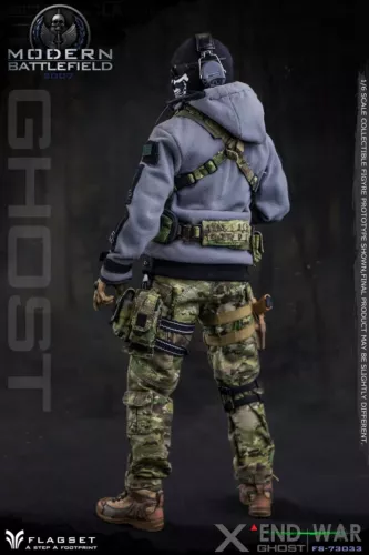 1/6 FLAGSET END WAR GHOST "X" Action Figure FS73033 - Picture 5 of 11