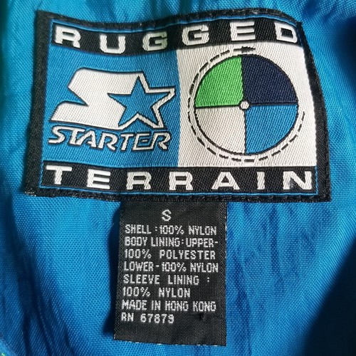 RARE Vintage Starter 80s Jacket Pullover Size Small STARTER Logo Spellout EUC - Imagen 8 de 9