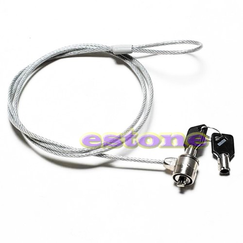 Notebook Universal Security Cable Chain Lock with Two Keys - Afbeelding 9 van 9