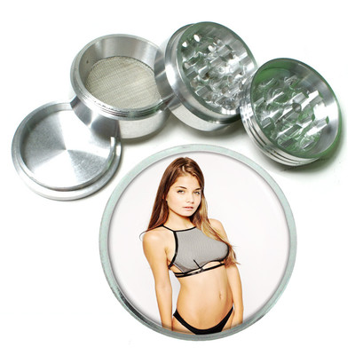 Bad Girl Pin Up D13 Aluminum Herb Grinder 4 Piece 