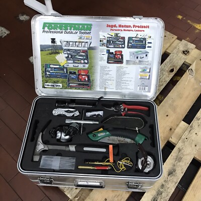 Heyco Forestman Professional Outdoor Toolset gebraucht Einige Fehlen