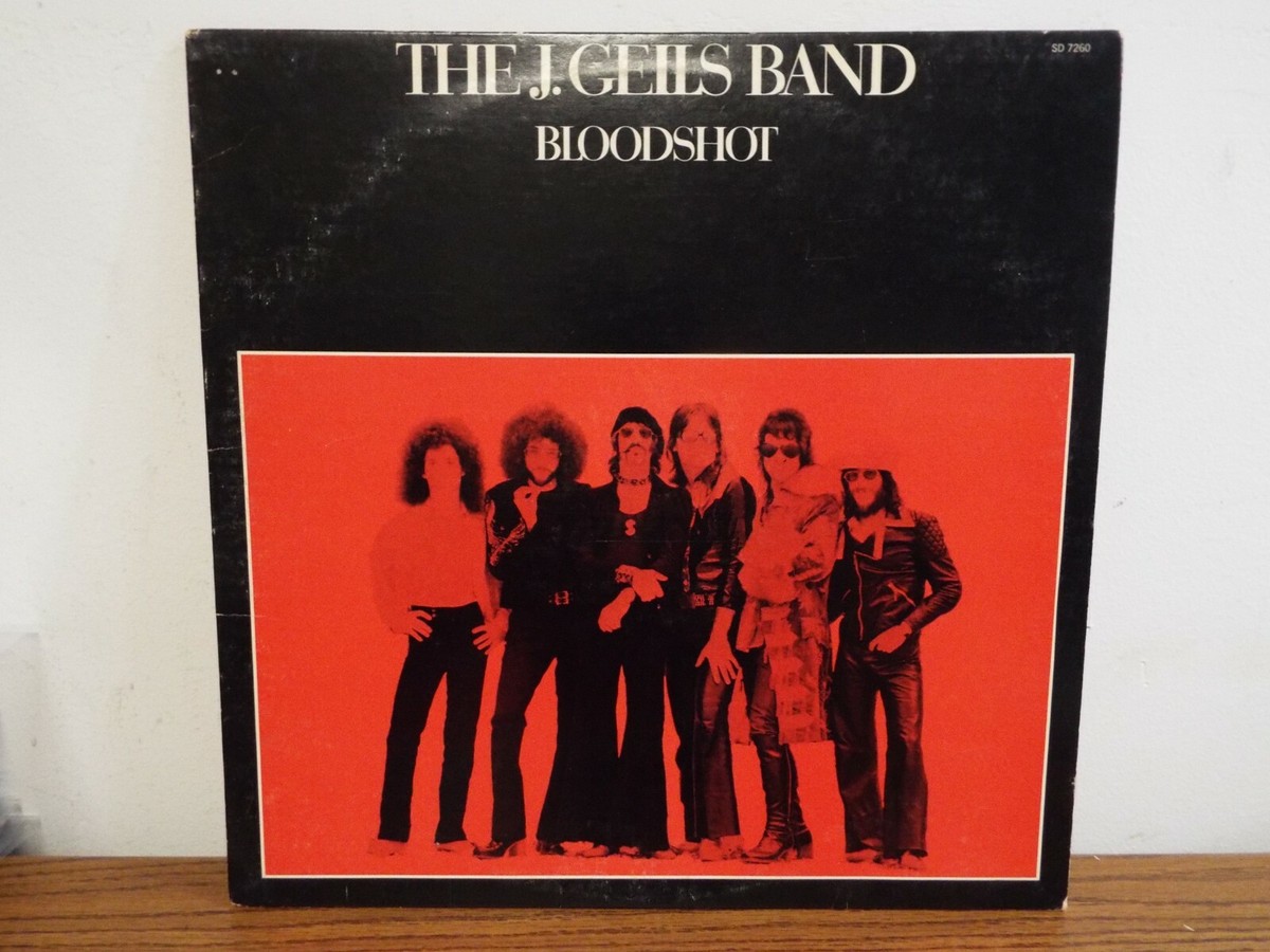 THE J. GEILS BAND BLOODSHOT 1973 RED COLORED LP VINYL ALBUM | eBay