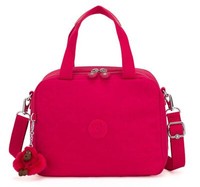 Kipling Back To School Print Miyo Lunchbox Schultertasche Tasche True Pink