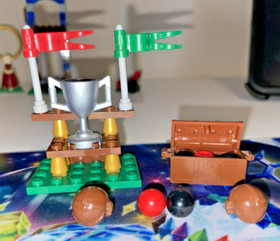 Lego 4737 Harry Potter Quidditch Match/No Box or Instructions