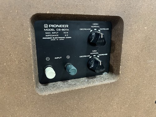 Vintage Pioneer CS-801A Speakers Pair 12" Woofer - Picture 14 of 24