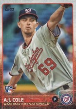 2015 Topps Update #US238 A.J. Cole
