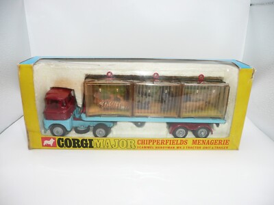 Corgi 1139 Chipperfields Circus Scammell Menagerie VnrMINT Boxed *Original*