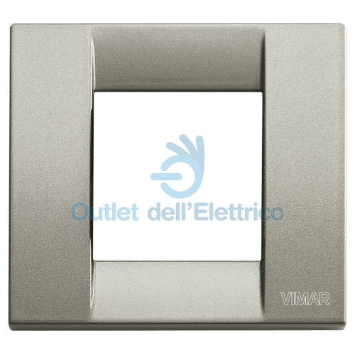 Plaque Classica 2Mhuiss.mét.noir - 16782.11