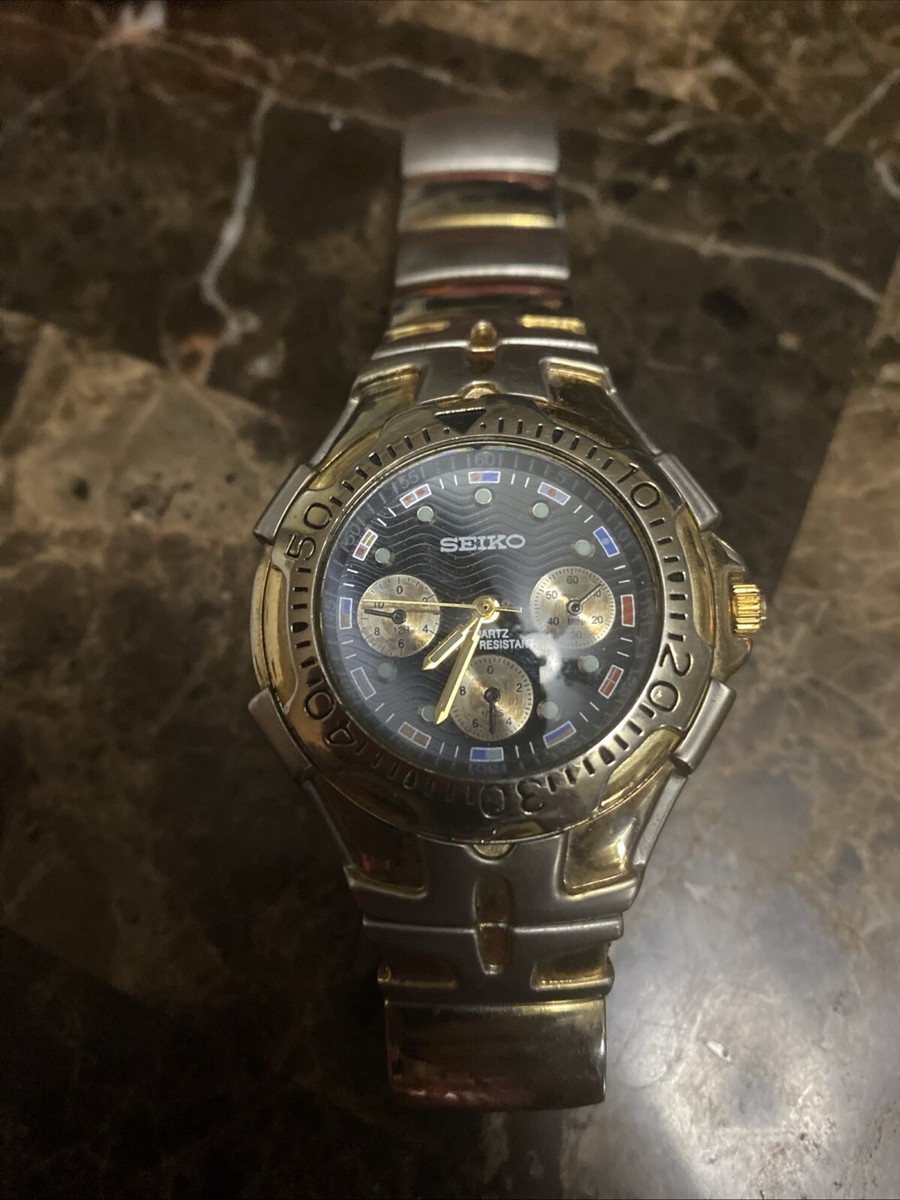 Seiko SE 560H Full Lume Panda dial watch | eBay