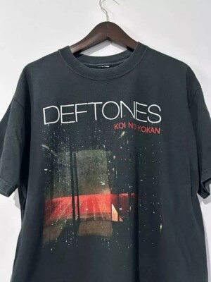 Deftones 'Koi No Yokan' Album Unisex Black T-shirt S-5XL