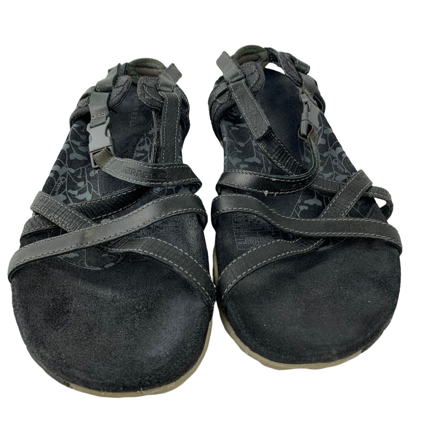 Merrell sandali donna neri con cinturino taglia 6