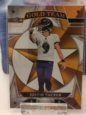 Justin Tucker | Gold Team | Panini Football Certified 2023