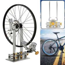 Platform Bike Wheel Hub Display Stand Bicycle Repair Truing Mechanic Tool New