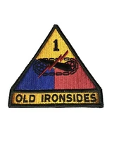 1st Armored Division U.S. Army Shoulder Patch Insignia