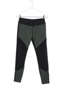 even&odd active Leggings Sport Fitness Workout Two Tone S schwarz