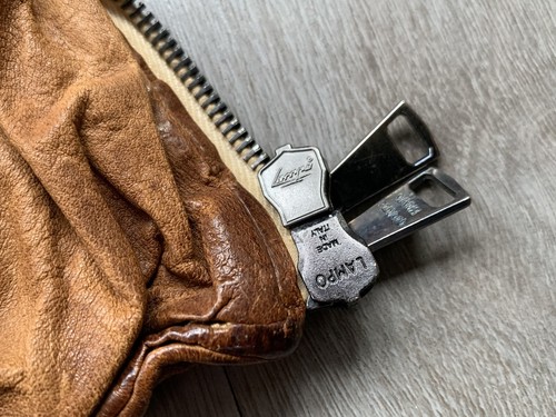 Giorgio Brato Organic Edition Women’s Leather Jacket Brown Vintage Size L 48 - Picture 9 of 12