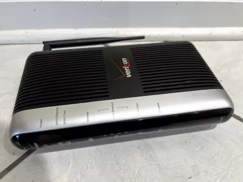 VERIZON FIOS Actiontec "MI424-WR REV. D" Wireless Modem/Router Never Used No P/S - Picture 1 of 3