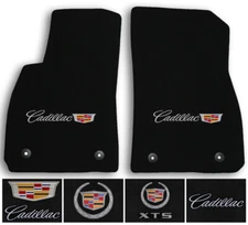 Lloyd Carpet 2pc Floor Mats for Cadillac XTS - Choose Color & Logo