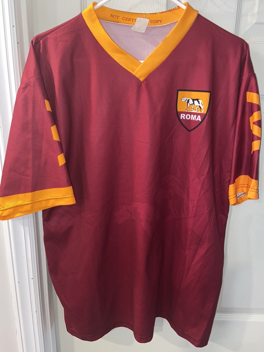 ビンテージ古着！ASローマ イタリア代表 TOTTI 10 ユニフォーム シャツ ビンテージ古着！ASローマ イタリア代表 TOTTI 10 ユニフォーム
