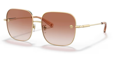 Versace 0VE2246D 100213 Gold/Pink gradient 59mm Rectangle  display picture 1