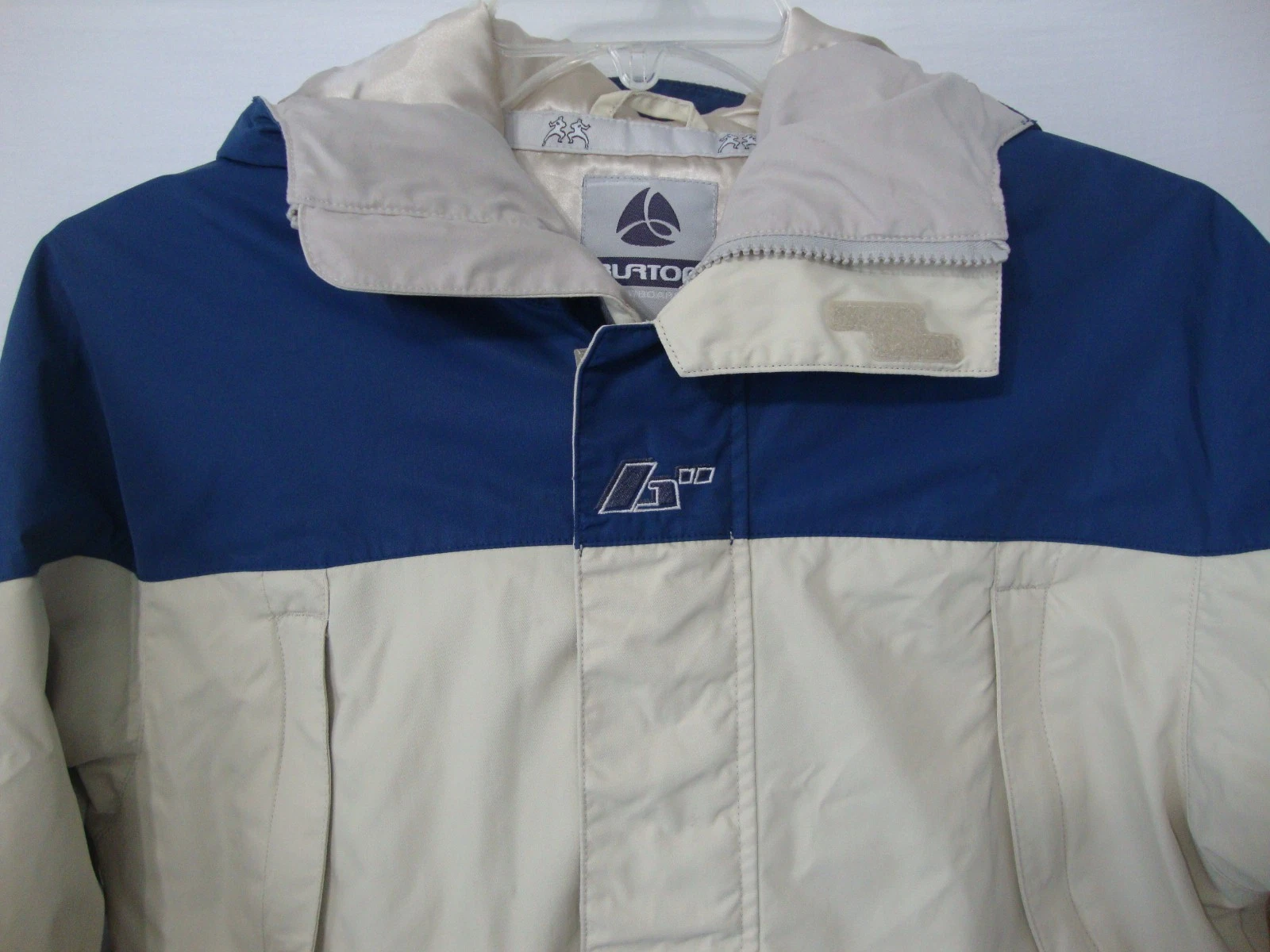 burton snowboard toast hood full zip used jacket