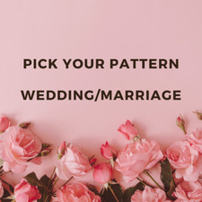 PICK YOUR STITCH - WEDDING THEMED CROSS STITCH LEAFLETS