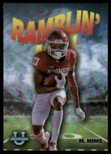 2022 Bowman Chrome University Marvin Mims RM-15 Ramblin Man   Oklahoma Sooners
