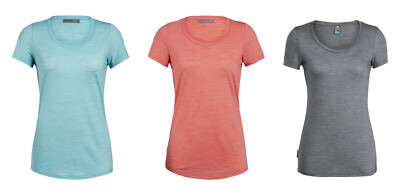 ICEBREAKER - Cool-Lite Sphere Short Sleeve Scoop Damen - 130 g/m² Merinowolle