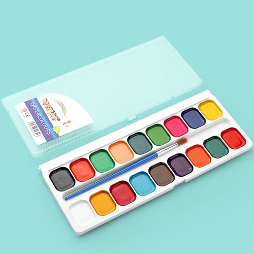 2Sets Valentines Paint Sets for Kids Assorted Drawing Art Watercolor Palette - Picture 5 of 15