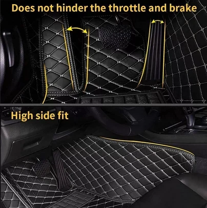 For Dodge All Series Car Floor Mats Luxury Custom Auto Liner Carpets Waterproof - Imagen 4 de 42