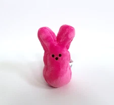 Peeps Pink Bunny Wrist Hugger Slap Bracelet 4" Plush NWOT NEW NO TAGS