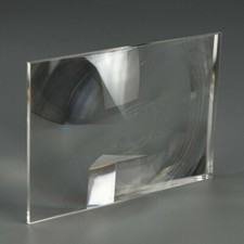 400X320mm Optical PMMA Plastic Projector Solar Fresnel Lens Plane Magnifier 1PC