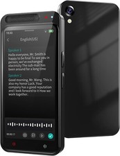AI Voice Recorder with Playback, Transcription, Translation, 64GB Storage