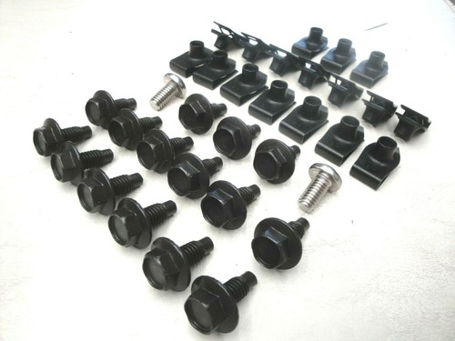 61 62 63 64 FORD TRUCK F100 F250 GRILL BOLTS CLIPS MOUNTING HARDWARE ...