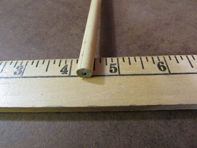 Vintage Wood Pencil Archer aircraft oil archer indian sign advertising