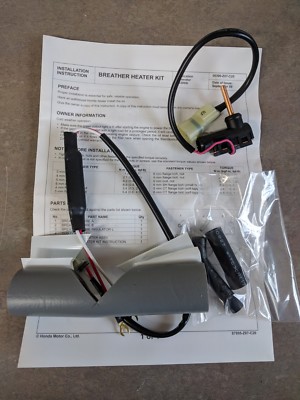 OEM Honda 06390-Z44-A30 Cold Weather Breather Heater Kit for