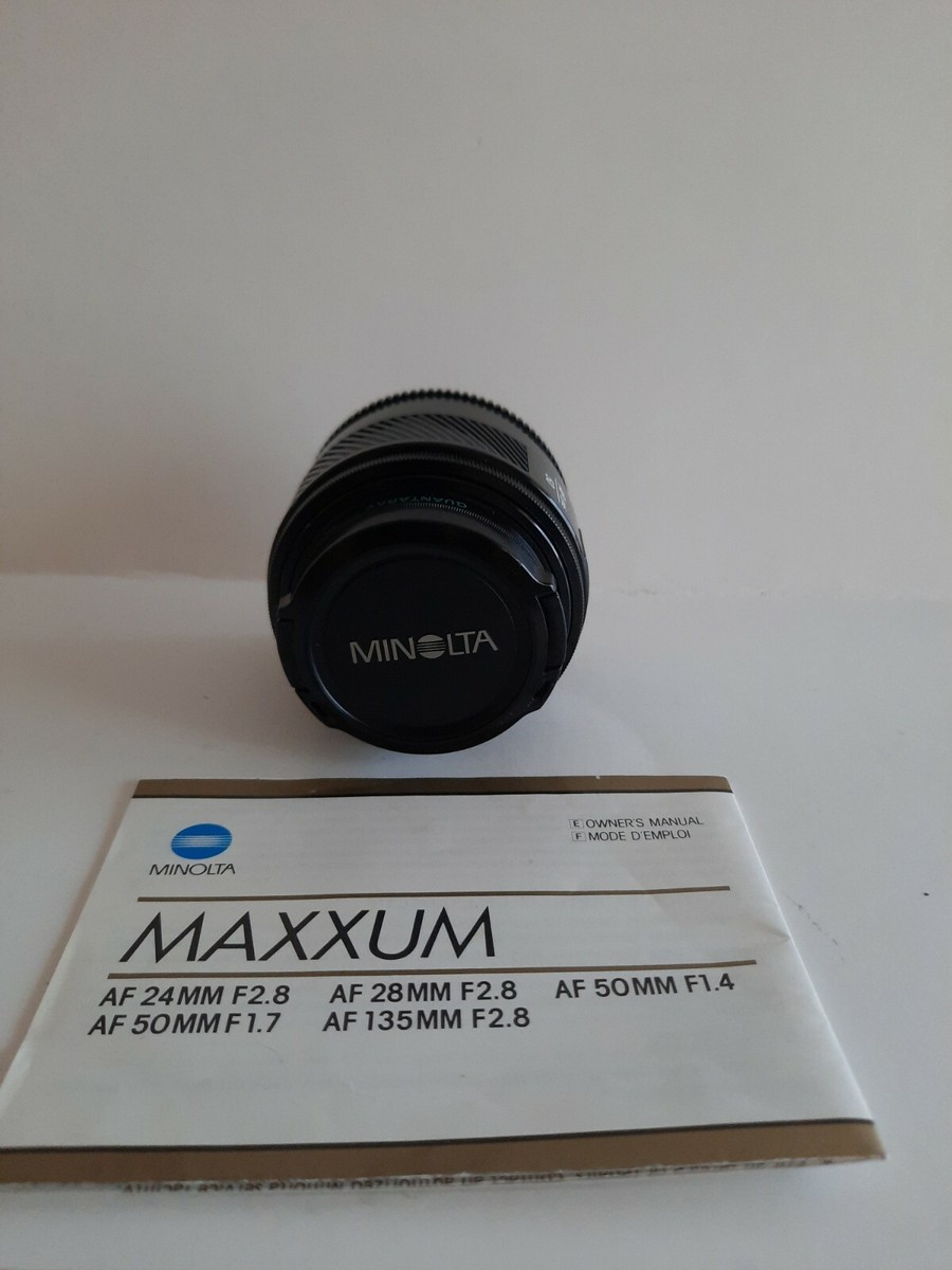 Minolta Maxxum AF 50mm f/1.7 Lens for Sony A & Minolta Mount | eBay