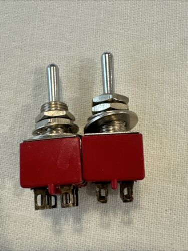 INTERRUPTOR DE PALANCA DE C&K 7205 SA M83731/10-271 NUEVO - Cantidad 2 - Imagen 2 de 4