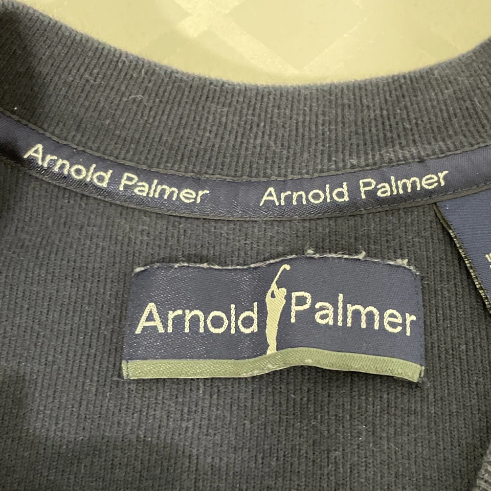 Arnold Palmer Suéter Chaleco Para Hombre XL Azul Sin Mangas Cuello en V Golf BCU Golf Clásico Foto 3 de 4