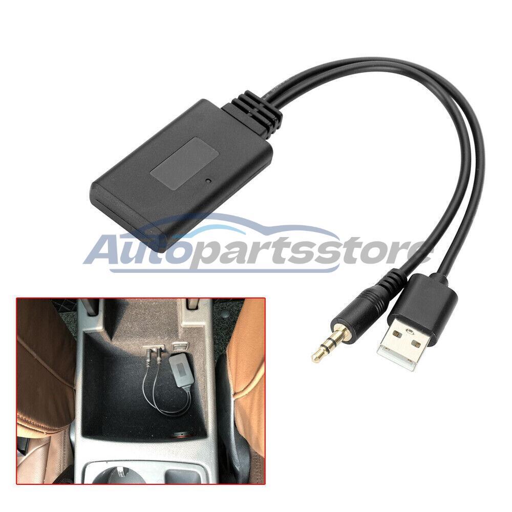 Wireless Bluetooth AUX Audio Receiver Adapter Car Interior Accessories Universal