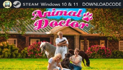 NEU PC Computer Spiel Animal Doctor für Windows 10 11 STEAM Downloadcode Gamekey