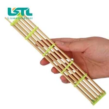 50 Pcs Lengthened Bamboo Queen Bee Cage King Bee Isolation Transport Cages