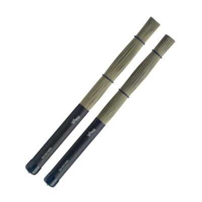 STAGG SBRU35 RS   Strohbesen   Besen   Straw Brushes   Gummigriff