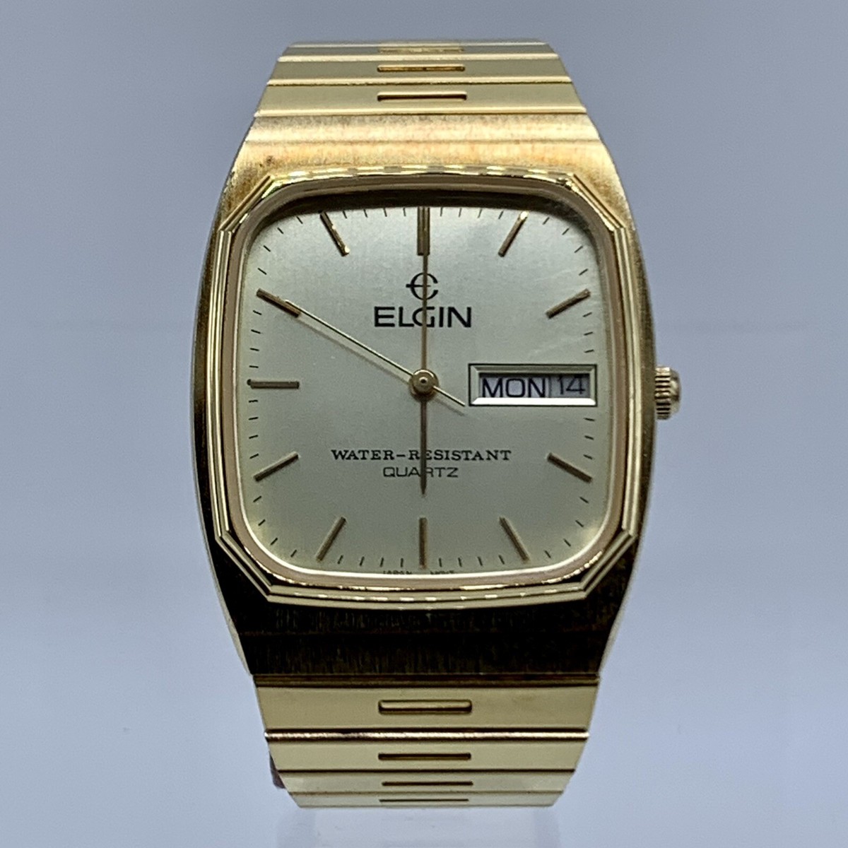 Elgin Stainless Steel Water Resistant Quartz Watch (FC 206 Elgin Stainless Steel Water Resistant Quartz Watch (FC 206