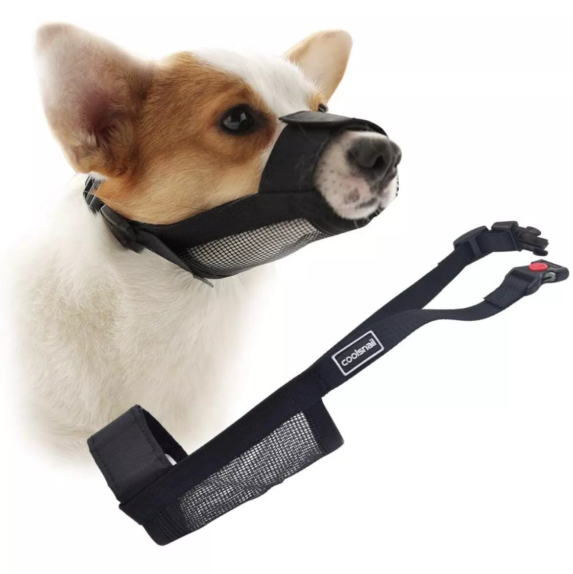 Coolsnail Dog Muzzle Training Dogs Large Nylon Soft Adjustable