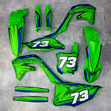 Plastiche + Grafica Kawasaki KX450 2019-2023 KX250 2021-2024 KXF