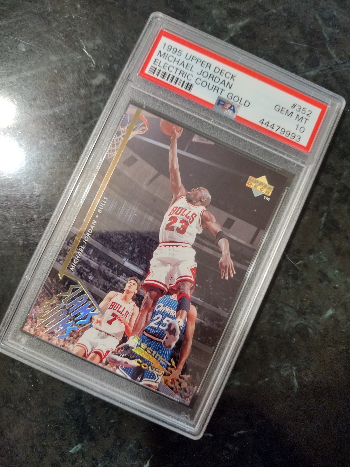 1995 Upper Deck #352 Michael Jordan Electric Court Gold PSA 10!