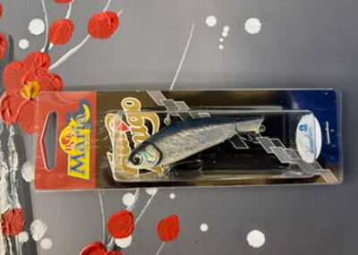 Maria Ba-Lu Mar Amigo Sea Bass Lure MA80 WCBK 24g / RARE / Made in Japan (00777)