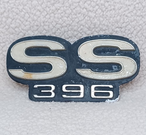 Vintage Super Sport SS 396 Emblem Badge Chevrolet Chevelle El Camino Camaro